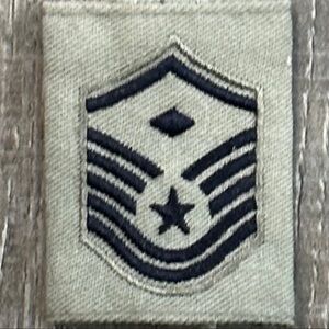 USAF Air Force 1Sgt First Sergeant Master Sergeant E-7 ABU Military Rank Tab